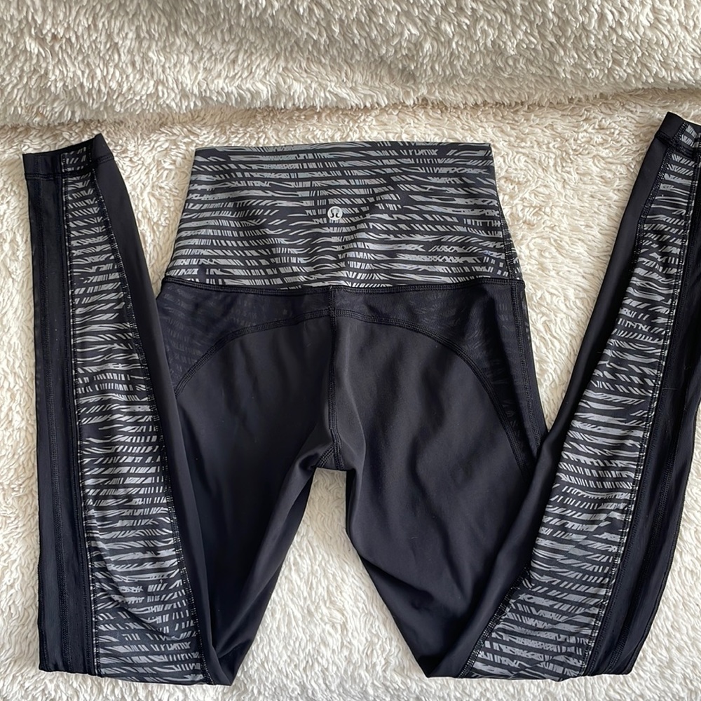 Lululemon limited edition leggings mesh